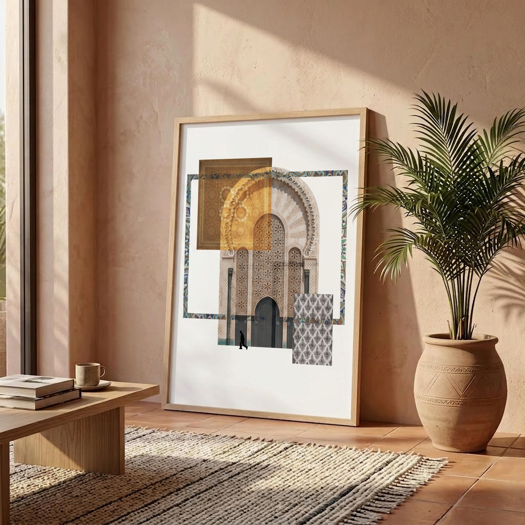 Casablanca Fine Art Poster | Available with Wooden Frame