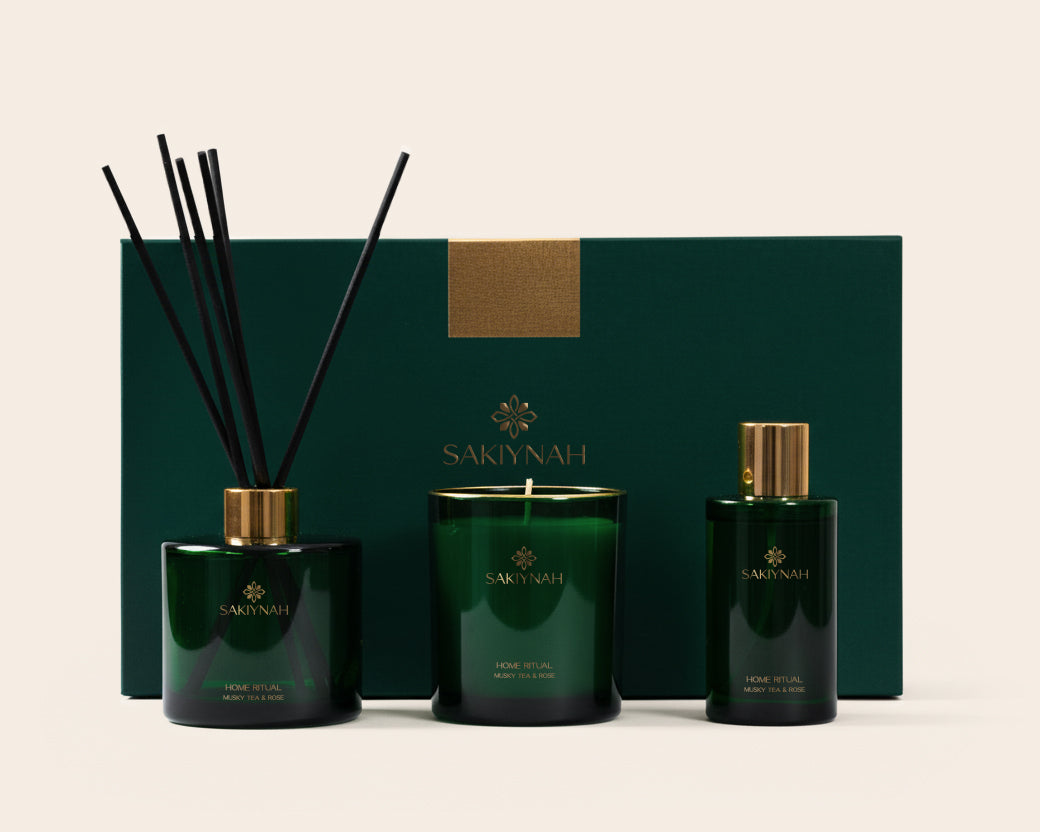 Sakiynah Home Ritual Set - Musky Tea & Rose