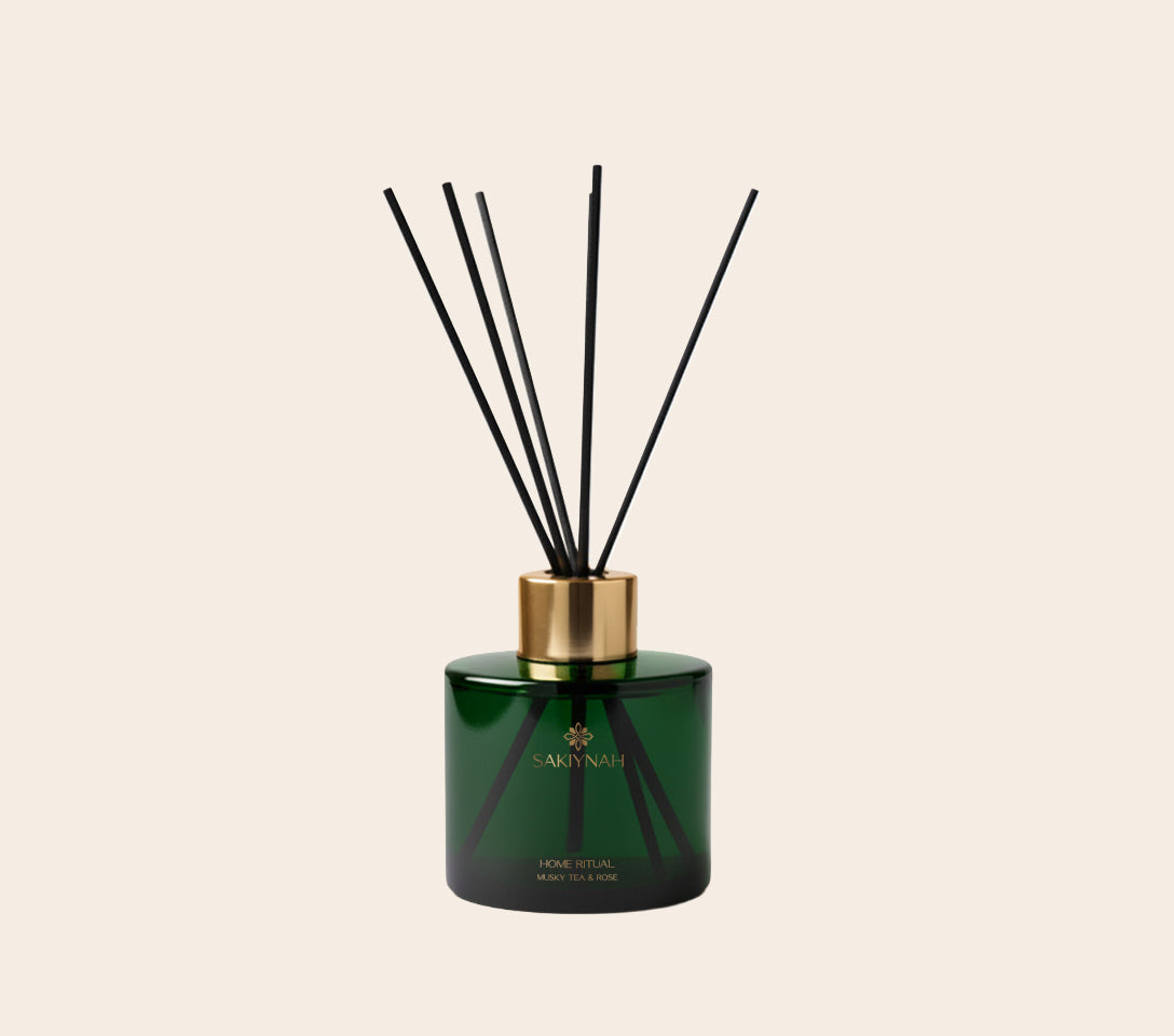 Sakiynah Fragrance Stick Diffuser - Musky Tea & Rose